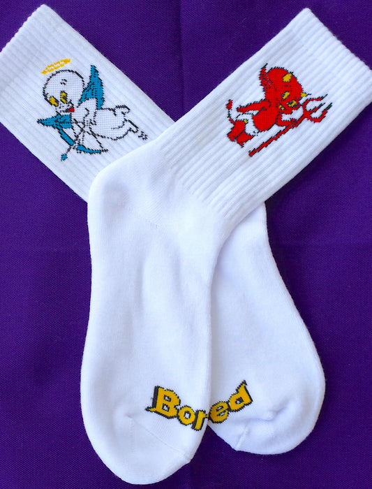 GOOD AND EVIL SOCKS