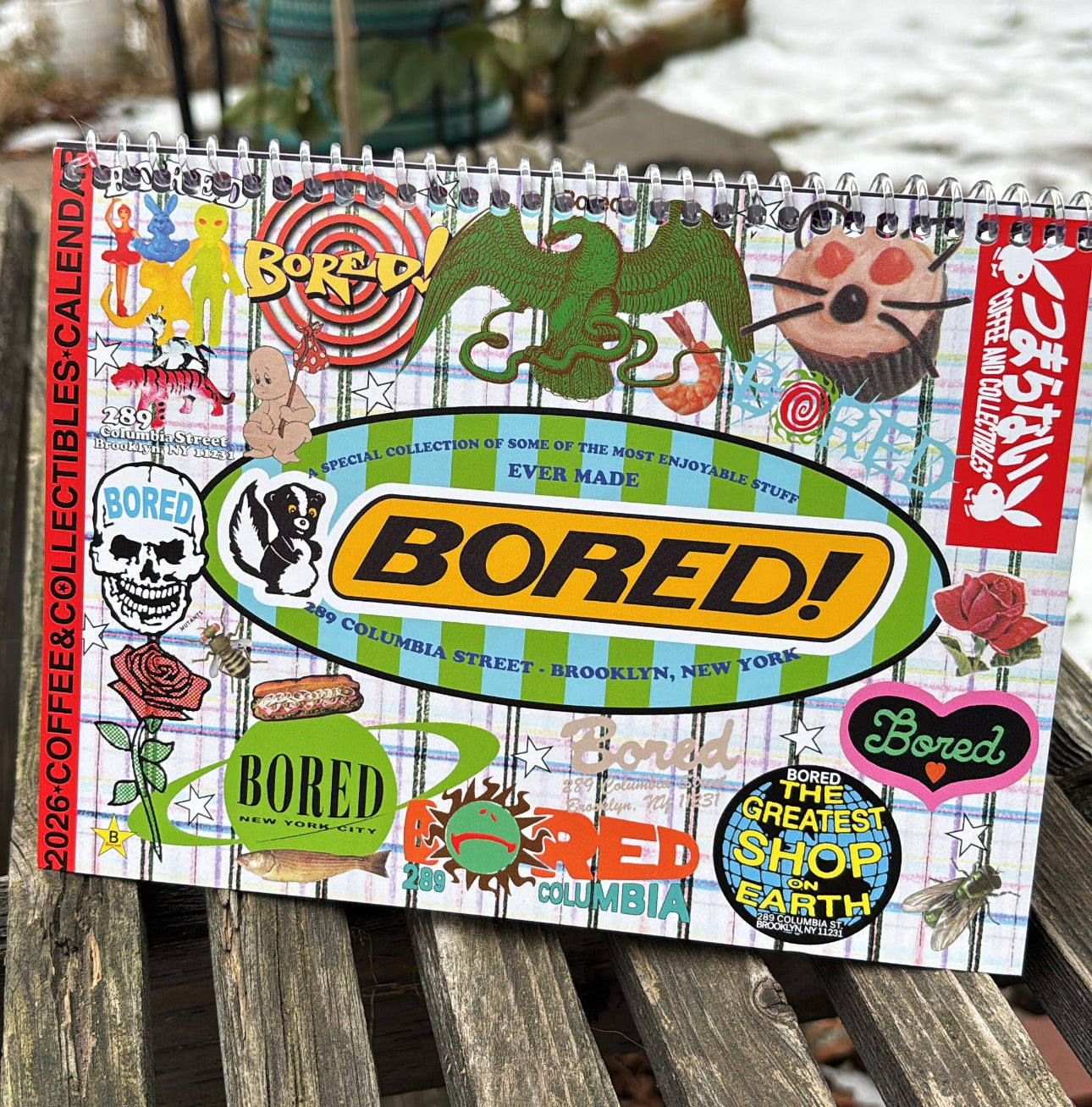 Bored 2026 Calendar